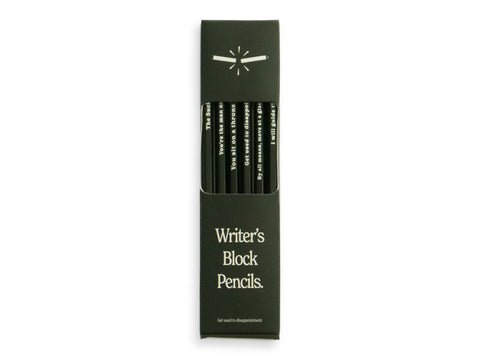 Writer's Block Pencils